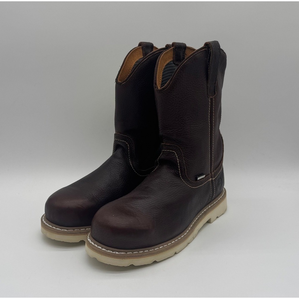 Sureway Mens Waterproof Leather Work Boots 65102S-WP Dark Brown ASTM F2413-18 EH